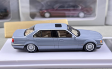 Load image into Gallery viewer, DCM 1:64 Grey 1998-01 E38 L7 728il Luxury Sedan Model Diecast Metal Car New Collection