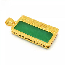 Load image into Gallery viewer, Nature Jade Peace Joy Pendant Necklace Gift Jewelry charm Blessing Accessory C