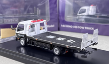 Load image into Gallery viewer, UM 1:64 Police 300 HINO Dutro Mk2 Flatbed Tow Truck Model Diecast Metal Car