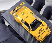 Load image into Gallery viewer, Vision 1:64 Yellow Countach LP5000 LB #41 Sports Model Diecast Metal Car New Collection