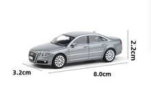 Load image into Gallery viewer, XCARTOYS 1:64 Gray A8 D3 Luxury Sedan Classic Model Diecast Metal Car New Collecction
