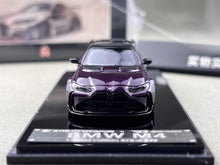 Load image into Gallery viewer, SW 1:64 Purple M4 ADRO BODY KIT Coupe Sports Model Diecast Metal Car New Collection