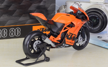 Load image into Gallery viewer, WELLY 1:12 KTM RC 8C Sports Racing Model Diecast Metal Motorcycle Bike New