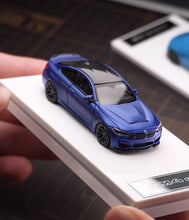 Load image into Gallery viewer, HH 1:64 Dark Blue M4 CS F82 Coupe Sports Model Diecast Metal Car New Collection
