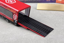 Load image into Gallery viewer, UM 1:64 Red 500 HINO EVA Ranger Transporter Truck Model Diecast Metal Car