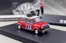 Load image into Gallery viewer, GCD 1:64 Morris Mini Cooper S Rallye #87 Sports Model Diecast Metal Car New Collection