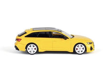 Load image into Gallery viewer, Masdi 1:64 Yellow RS6 Touring Wagon Sports Model Diecast Metal Car New Collection