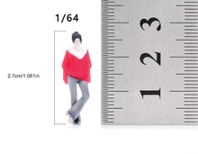 Load image into Gallery viewer, 1:64 Painted Figure Model Miniature Resin Diorama Toy Beauty Lady Cool Man Sand