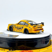 Load image into Gallery viewer, PGM 1:64 Yellow Dragon RWB 930 Classic Sports Model Diecast Metal Car New Collection