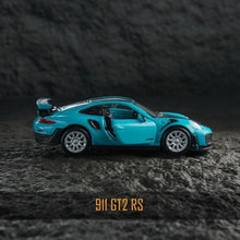 Load image into Gallery viewer, Bburago 1:64 Blue 911 GT2 RS Racing Sports Model Diecast Metal Car New Collection