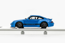 Load image into Gallery viewer, MY64 1:64 Blue Gnuther Werks 911 400R Sports Model Diecast Resin Car New Collection