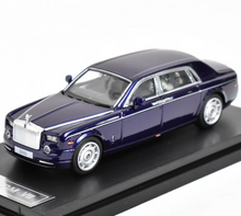 Load image into Gallery viewer, SW 1:64 Blue Phantom VII Luxury Sedan Sports Model Diecast Metal Car New