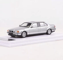 Load image into Gallery viewer, DCM 1:64 Silver 1998-01 E38 L7 728il Luxury Sedan Model Diecast Metal Car New