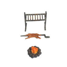 Load image into Gallery viewer, 1:64 Painted Figure Mini Model Miniature Resin Diorama Barbecue Stove 3pcs Set