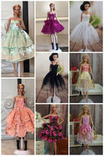 Load image into Gallery viewer, Barbie Doll Clothes 11.5" Girl Party Wear Fashion Outfits Wedding Short Dress Gowns