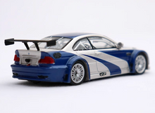 Load image into Gallery viewer, DCM 1:64 Blue M3 E46 GTR Coupe Fast Sports Model Diecast Metal Car Box New