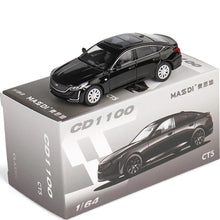 Load image into Gallery viewer, Masdi 1:64 Black CT5 Sedan Sports Model Diecast Metal Car New Collection