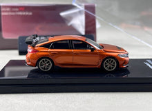 Load image into Gallery viewer, MH 1:64 JDM Orange Civic FL5 R Sports Model Diecast Metal Car New Collection