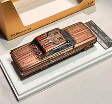 Load image into Gallery viewer, MK 1:64 HEC Brown Deville Muscle Lowrider Sport Model Diecast Metal Car New Collection