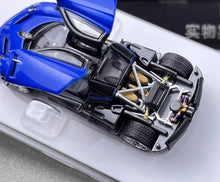 Load image into Gallery viewer, HKM 1:64 Blue Huayra Coupe 2014 Racing Sports Model Diecast Metal Car New Collection