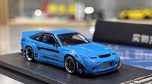 Load image into Gallery viewer, MT 1:64 JDM Blue Silvia S13 180SX Rocket Bunny Model Diecast Metal Car New Collection