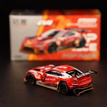 Load image into Gallery viewer, POPRACE 1:64 Aston Martin GT3 EVA Racing Sports Model Toy Diecast Metal Car