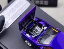 Load image into Gallery viewer, Mortal 1:64 Purple E30 M3 Coupe Sports Model Diecast Metal Car New Collection