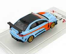 Load image into Gallery viewer, CM 1:64 Blue Lancer Evolution EVO 10 X Varis Sport Model Diecast Metal Car New Collection