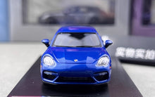Load image into Gallery viewer, Liberty 1:64 Blue Panamera Turbo S Figure Sports Model Diecast Metal Car New Collection