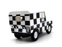Load image into Gallery viewer, 1:76 White Land Rover Defender Desert Rescue ORV Model Diecast Metal Car New Collection
