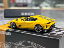 Load image into Gallery viewer, TOC 1:64 Yellow 812C Coupe Racing Sports Model Diecast Metal Car New Collection