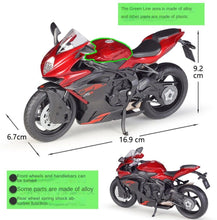 Load image into Gallery viewer, WELLY 1:12 MV F3 RR Heavy Racing Sports Model Diecast Metal Motorcycle