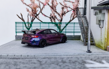 Load image into Gallery viewer, Motorhelix 1:64 Purple JDM Civic Type R FL5 Sports Model Diecast Metal Car New