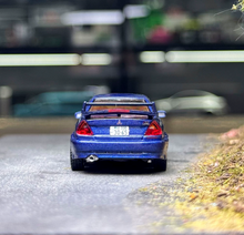 Load image into Gallery viewer, Tarmac 1:64 Blue JDM Lancer EVO VI Sports Model Diecast Metal Car New Collection