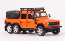 Load image into Gallery viewer, GCD 1:64 Orange ORV Defender 6x6 Camper Tent SUV Model Diecast Metal Car New