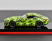 Load image into Gallery viewer, Scalemini 1:64 Yellow Fire GTS Racing Sports Model Diecast Resin Car New
