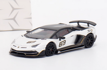 Load image into Gallery viewer, RM 1:64 Aventador SVJ #63 Racing Sports Model Diecast Metal Car New Collection