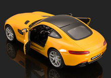 Load image into Gallery viewer, Maisto 1:24 Yellow AMG GT Racing Sports Model Toy Diecast Metal Car BN