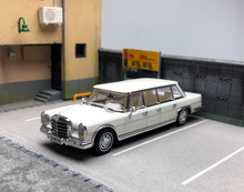 Load image into Gallery viewer, DCM 1:64 White 1966 S600 Pullman Luxury Limousine Model Diecast Metal Car New