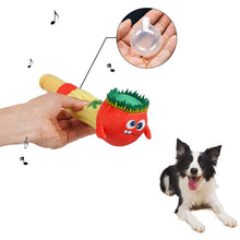 Load image into Gallery viewer, Dog Squeaky Toys Chew Puppy Fluffy Toy Durable Fabric Teeth Grinding PET Cute