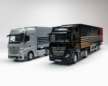 Load image into Gallery viewer, TM Perka 1:64 Benz Actros Tractor Container Truck Model Diecast Metal Car New