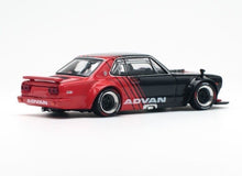 Load image into Gallery viewer, Poprace 1:64 Advan Skyline GTR V8 Drift Hakosuka Model Diecast Metal Car New Collection