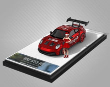 Load image into Gallery viewer, MS 1:64 Christmas T1 Van RWB 964 992 GT3 RS Figure Model Diecast Metal Car New Collection