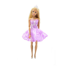 Load image into Gallery viewer, Barbie Doll Clothing 11.5" Girl Wear Party Lady Outfits 1/6 Princess Dress Wedding