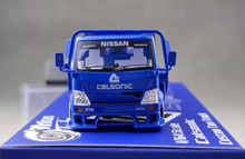 Load image into Gallery viewer, MT 1:64 Blue Calsonic H300 Flatbed Tow Truck Custom Model Diecast Metal Car