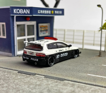 Load image into Gallery viewer, HKM 1:64 JDM Civic EG6 Hatchback Pandem Racing Sports Model Diecast Metal Car