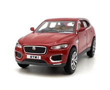 Load image into Gallery viewer, 1:76 Red Jaguar F-Pace City SUV Sports Model Diecast Metal Car New Collection