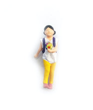 Load image into Gallery viewer, 1:64 Painted Figure Mini Model Miniature Resin Diorama Sand Kid Child Boy Girl