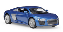 Load image into Gallery viewer, WELLY 1:36 Blue R8 V10 Hatchback Racing Sports Model Diecast Toy Metal Car BN