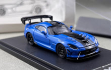 Load image into Gallery viewer, HM 1:64 Blue Viper ACR V10 Racing Sports Model Diecast Metal Car New Collection